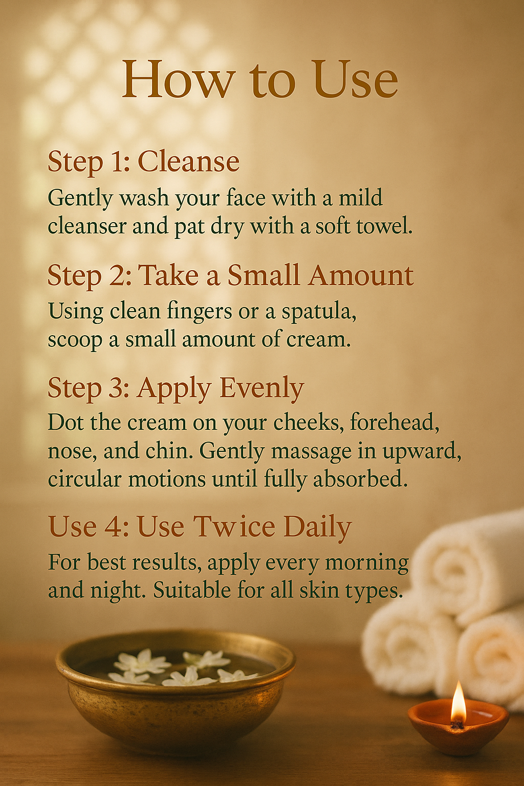 Vedhascents Premium Natural Ayurvedic Skin Whitening & Brightening Cream |Improves Fairness,Evens Skin Tone,Lightens Pigmentation,Removes Tan|Natural Paraben-Free Formula|Ayurvedic Night Face Cream (50g)